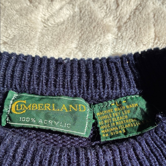 Cumberland Striped Crewneck Sweater - Picture 2 of 3